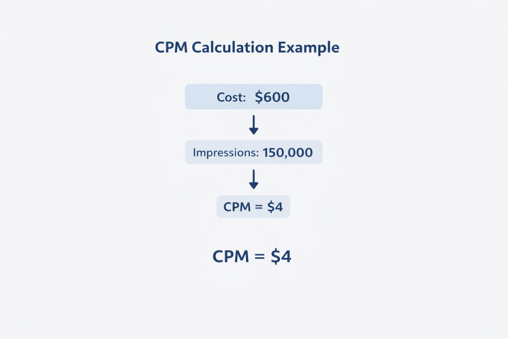CPM Calculation Example