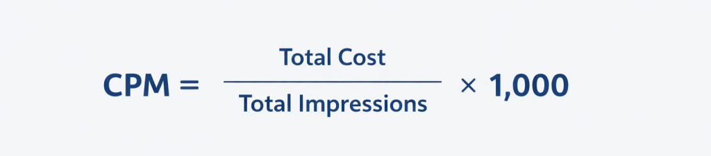 CPM Formula